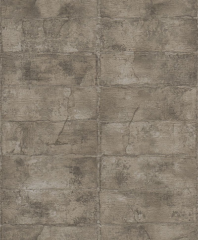 product image of Clay Dark Grey Stone Wallpaper from Concrete Advantage Collection by Brewster 545