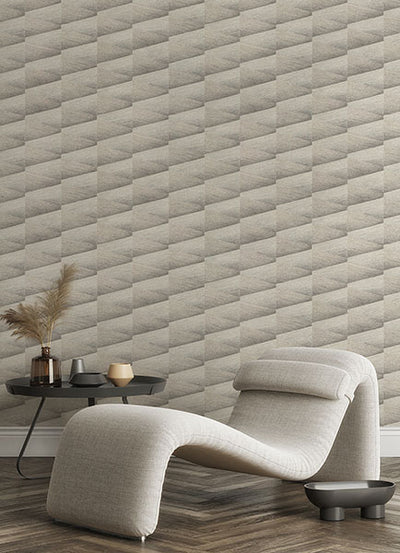 product image for Shae Sterling Geo Wallpaper from Concrete Advantage Collection by Brewster 90