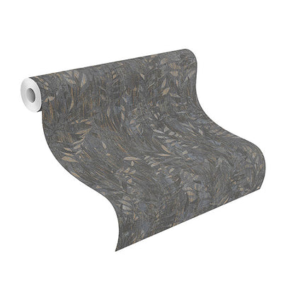 product image for Beck Charcoal Leak Wallpaper from Concrete Advantage Collection by Brewster 10