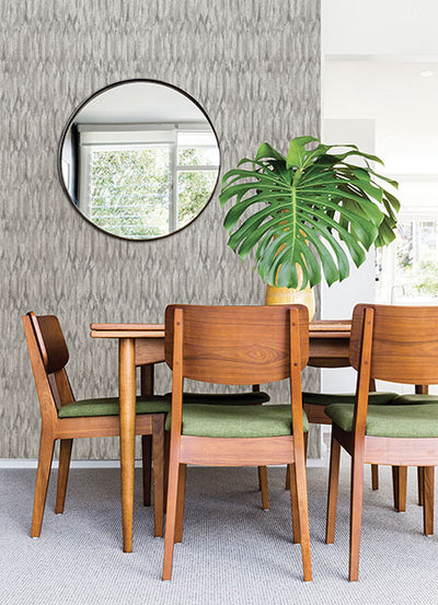 product image for Kintana Silver Abstract Trellis Wallpaper from Lumina Collection by Brewster 98