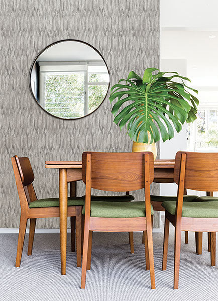 media image for Kintana Silver Abstract Trellis Wallpaper from Lumina Collection by Brewster 265