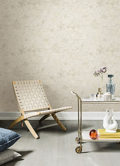 product image for Zilarra Pearl Abstract Snakeskin Wallpaper from Lumina Collection by Brewster 47