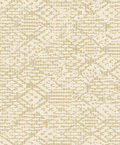 product image of Helene Gold Glitter Geometric Wallpaper from Lumina Collection by Brewster 582