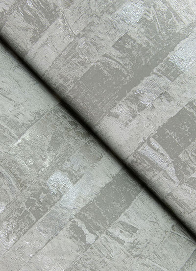 product image for Zinarliya Silver Column Wallpaper from Lumina Collection by Brewster 65