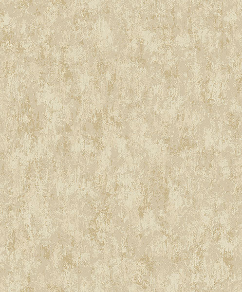 media image for Haliya Champagne Metallic Plaster Wallpaper from Lumina Collection by Brewster 232