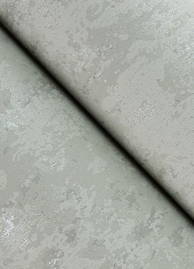 product image for Haliya Silver Metallic Plaster Wallpaper from Lumina Collection by Brewster 47