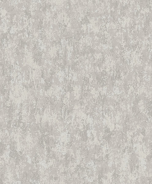 media image for Haliya Silver Metallic Plaster Wallpaper from Lumina Collection by Brewster 285