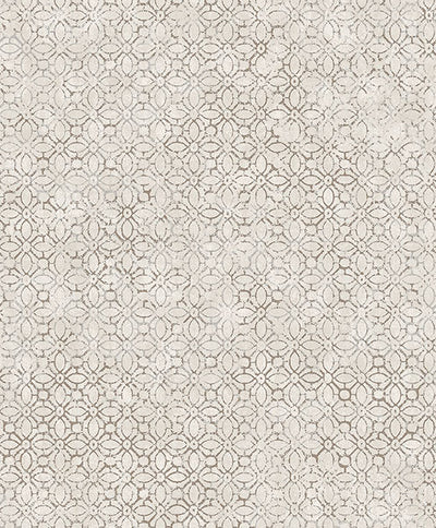 product image of sample khauta silver floral geometric wallpaper from lumina collection by brewster 1 578