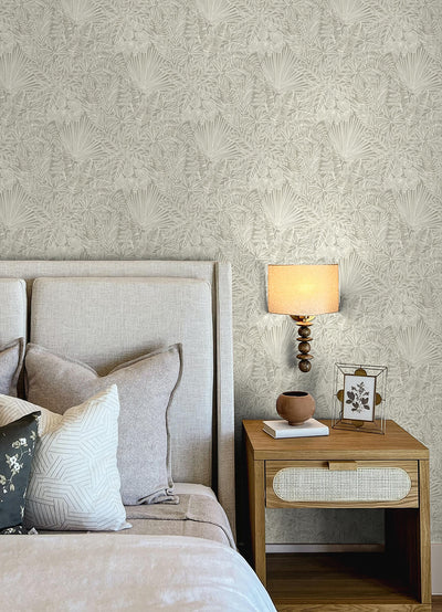 product image for Vita Light Brown Botanical Wallpaper 36