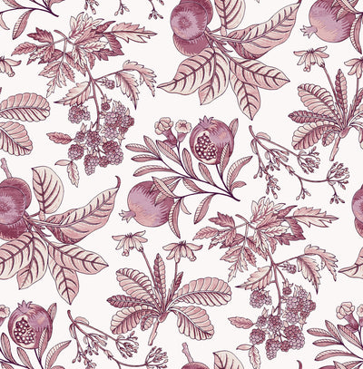 product image for Cecilia Purple Fruit Wallpaper 66