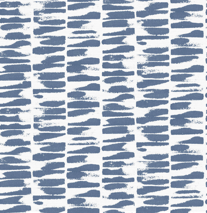 media image for Myrtle Indigo Abstract Stripe Wallpaper 230