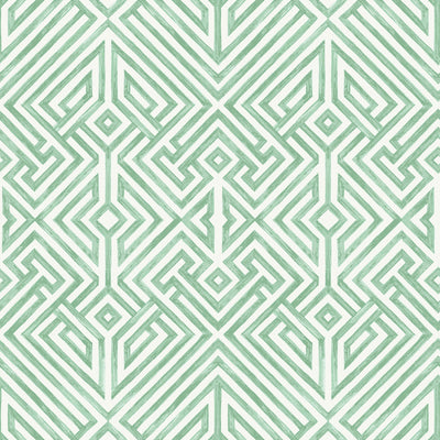 product image of Lyon Green Geometric Key Wallpaper 563