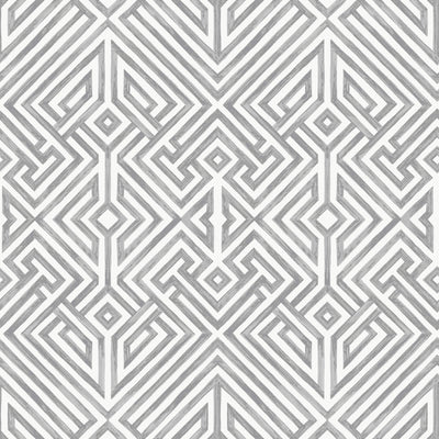 product image of Lyon Grey Geometric Key Wallpaper 544