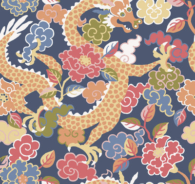 product image of Yanci Orange Dragon Wallpaper 525