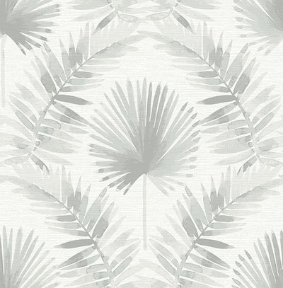 product image of Calla Grey Painted Palm Wallpaper 556