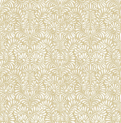 product image for Elma Honey Fiddlehead Wallpaper 90