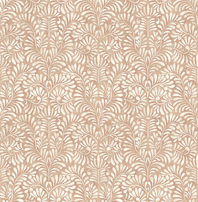 product image for Elma Rust Fiddlehead Wallpaper 59