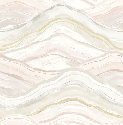 product image for Dorea Pastel Striated Waves Wallpaper 41