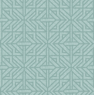 product image of Hesper Teal Geometric Wallpaper 52