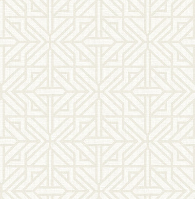 product image of Hesper Ivory Geometric Wallpaper 542