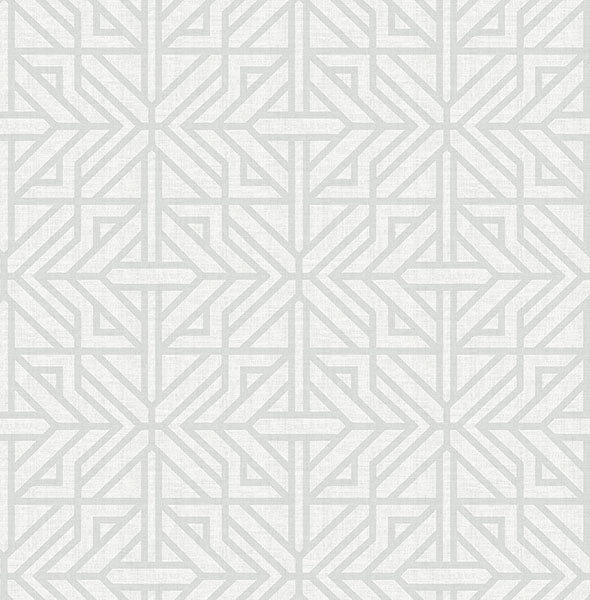 media image for Hesper Grey Geometric Wallpaper 261