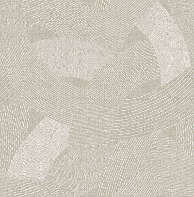 product image of Tania Light Brown Woven Abstract Wallpaper 583