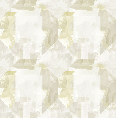 product image of Perrin Olive Gem Geometric Wallpaper 552