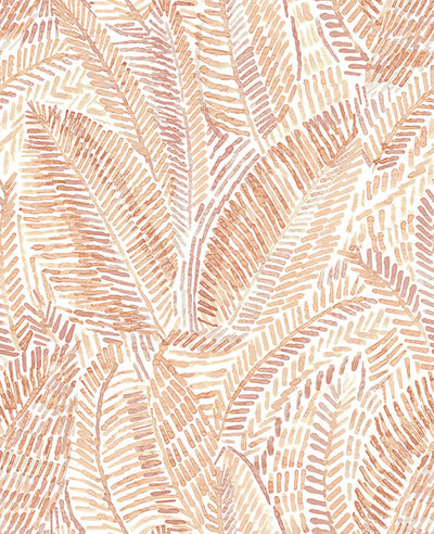 product image of Fildia Orange Botanical Wallpaper 545