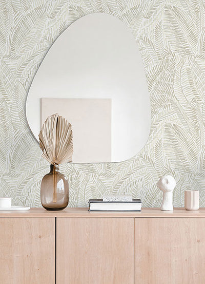 product image for Fildia Taupe Botanical Wallpaper 17