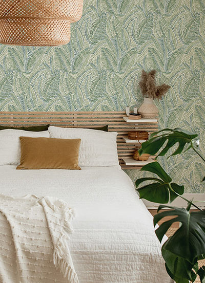 product image for Fildia Green Botanical Wallpaper 33