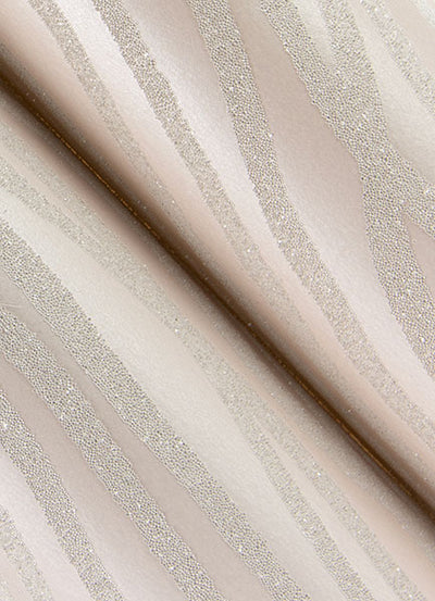 product image for Galyn Rose Gold Pearlescent Wave Wallpaper 54