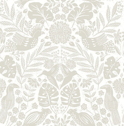 product image of Nestle Dove Bird Block Print Wallpaper 597