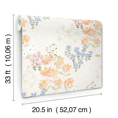 product image for Cultivate Pastel Springtime Blooms Wallpaper 10