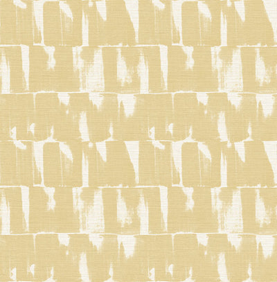 product image for Bancroft Gold Artistic Stripe Wallpaper 65