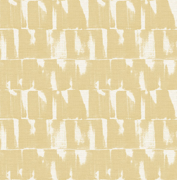 media image for Bancroft Gold Artistic Stripe Wallpaper 269