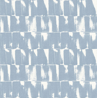 product image for Bancroft Blue Artistic Stripe Wallpaper 65