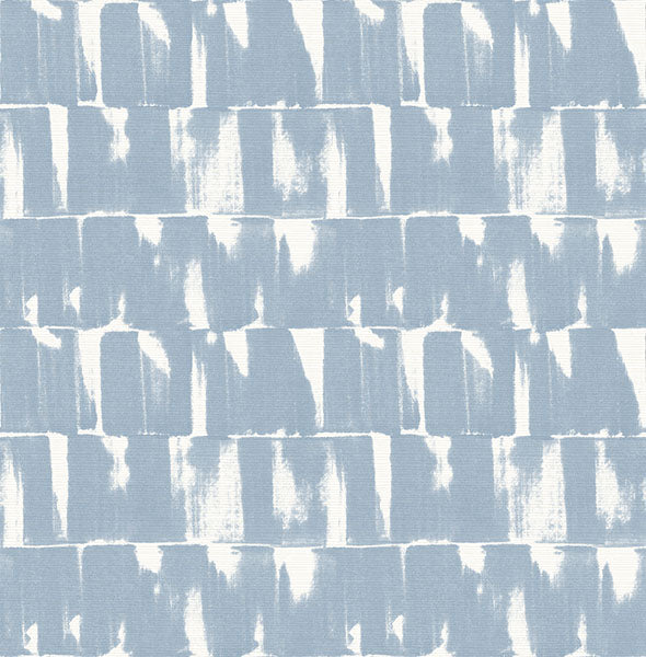 media image for Bancroft Blue Artistic Stripe Wallpaper 268