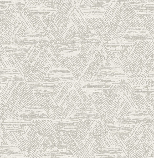 media image for Retreat Grey Quilted Geometric Wallpaper 257