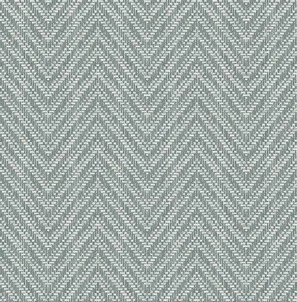 media image for Glynn Denim Chevron Wallpaper 262