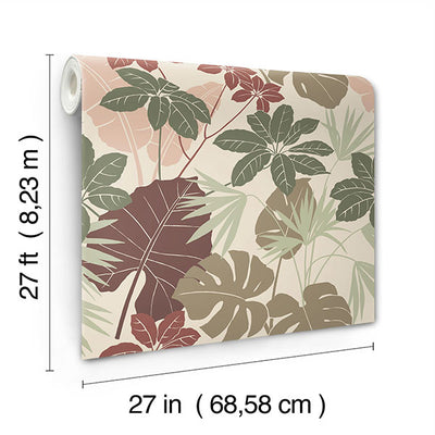 product image for Medellin Neutral Rainforest Floor Wallpaper 98