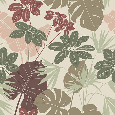 product image of Medellin Neutral Rainforest Floor Wallpaper 525