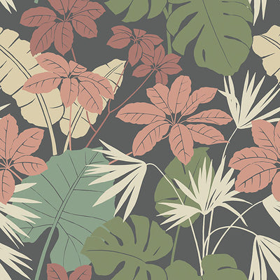 product image for Medellin Black Rainforest Floor Wallpaper 43