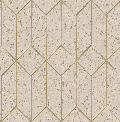 product image for Hayden Bone Concrete Trellis Wallpaper from Fusion Advantage Collection by Brewster 71