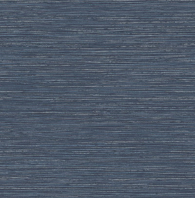 product image for Alton Indigo Faux Grasscloth Wallpaper from Fusion Advantage Collection by Brewster 24