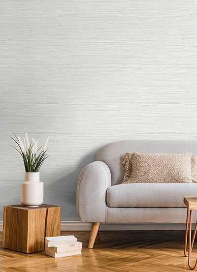 product image for Alton Off-White Faux Grasscloth Wallpaper from Fusion Advantage Collection by Brewster 73