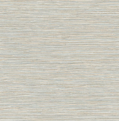 product image of Alton Light Blue Faux Grasscloth Wallpaper from Fusion Advantage Collection by Brewster 583