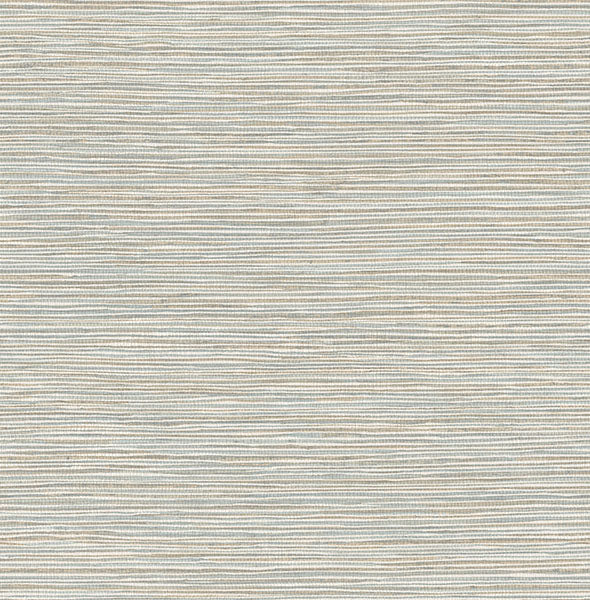 media image for Alton Light Blue Faux Grasscloth Wallpaper from Fusion Advantage Collection by Brewster 291