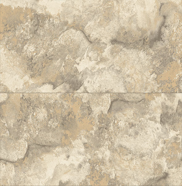media image for Aria Neutral Marbled Tile Wallpaper from Fusion Advantage Collection by Brewster 288