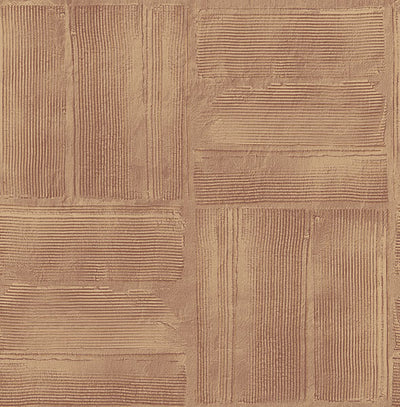 product image for Jasper Rust Block Texture Wallpaper from Fusion Advantage Collection by Brewster 36