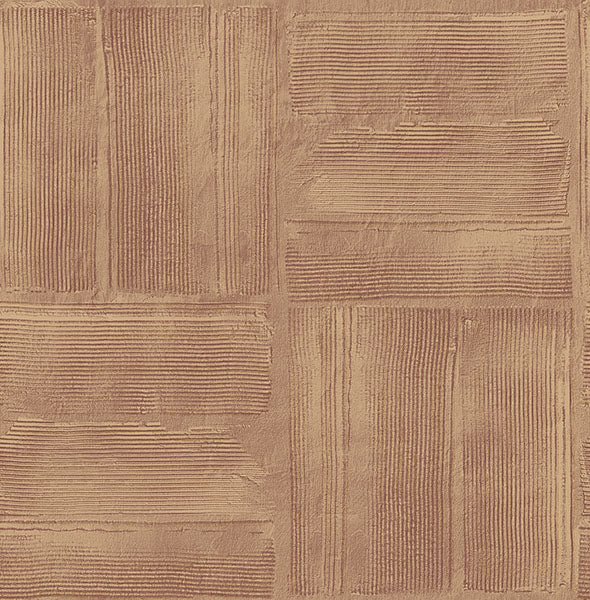 media image for Jasper Rust Block Texture Wallpaper from Fusion Advantage Collection by Brewster 230